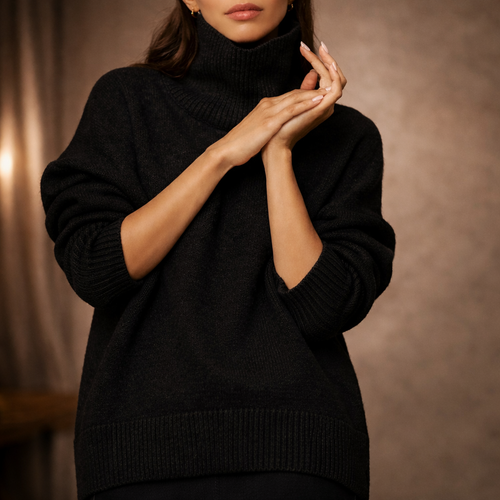 Adhara lux-Elegante suéter europeo