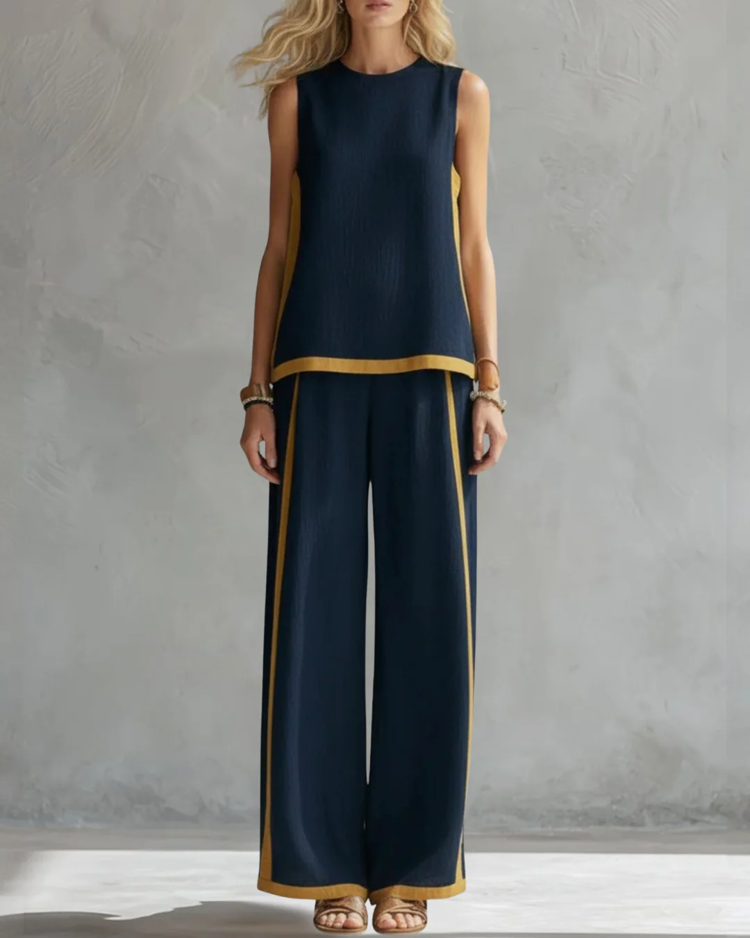 Conjunto Elegante de Dos Piezas