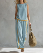 Conjunto Elegante de Dos Piezas