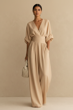 Jumpsuit beige