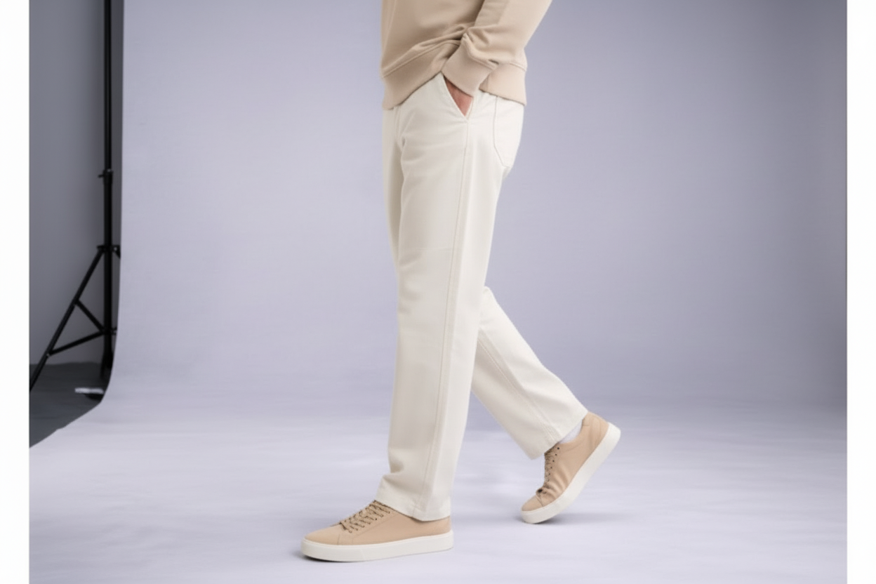 Pantalón Casual Beige