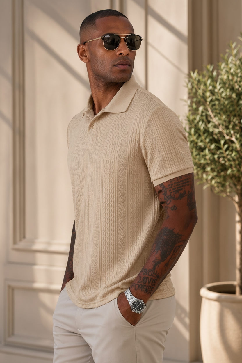 Polo beige
